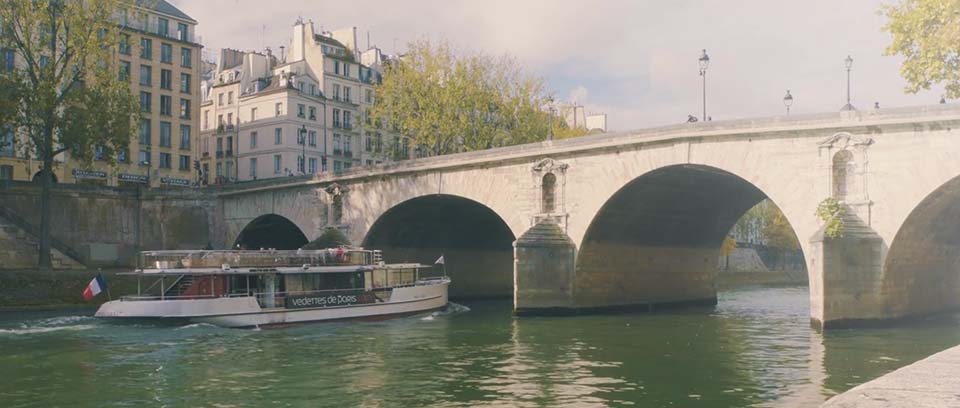 Quai de Seine à Paris