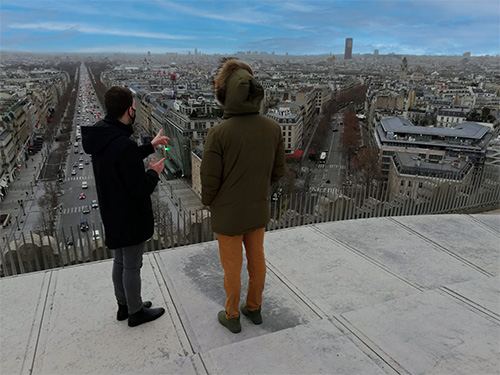 tournage arc de triomphe tournage arc de triomphe