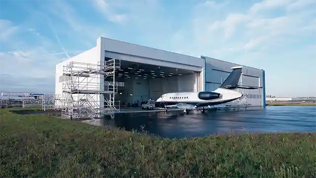 production video avion chantier