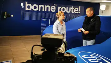 tournage interview Ford