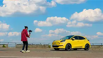 tournage vidéo auto Ford