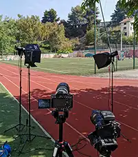 Production audiovisuelle sport stade