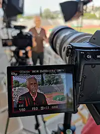 interview video sport